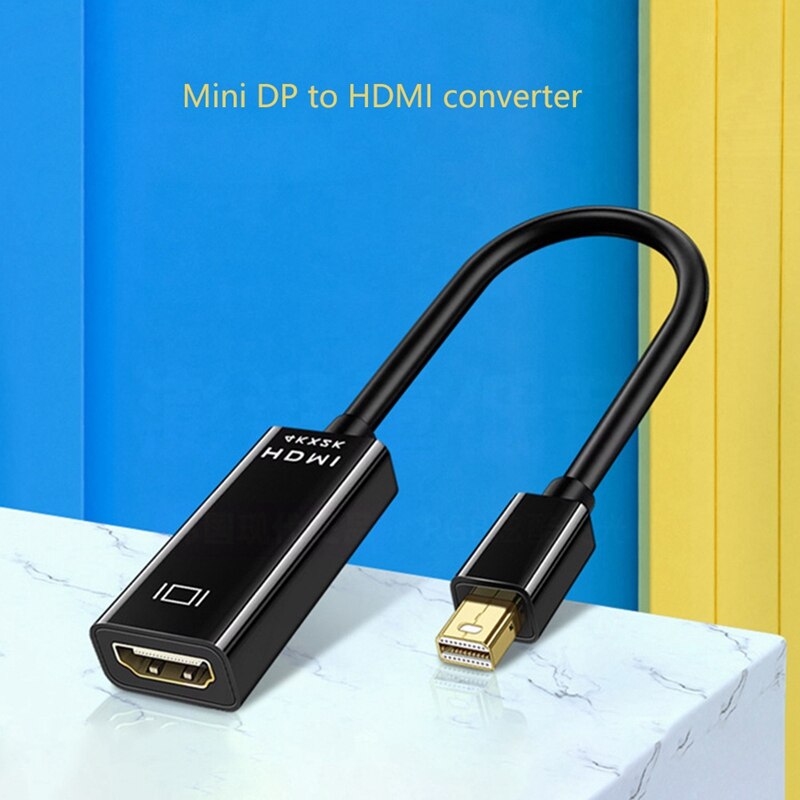 Mini Display Port to HDMI Adapter Mini DP Cable Thunderbolt 2 convertitore HDMI per Air 13 Surface Pro 4