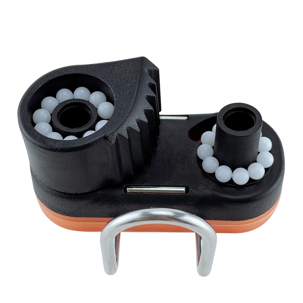 Ball Bearing Cam Cleat Ring Guide Ring Ball Rope Clamp Wire Clamp Automatic Rope Clamp Plate Double Nylon Belt Accessories