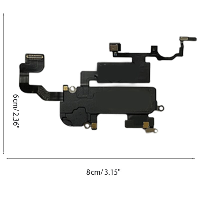 Y3nc replacement part earpiece proximity light sensors compatible with 12/12 pro /12 pro max earpiece for no sound
