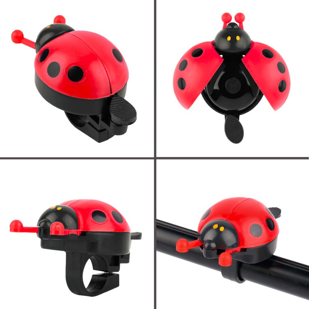 Lovely Beetle Ladybug Cycling Safety Bicycle Bell Ring Bike Alarm Trumpet Horn For Kids Boys Girls Bicycle Bike