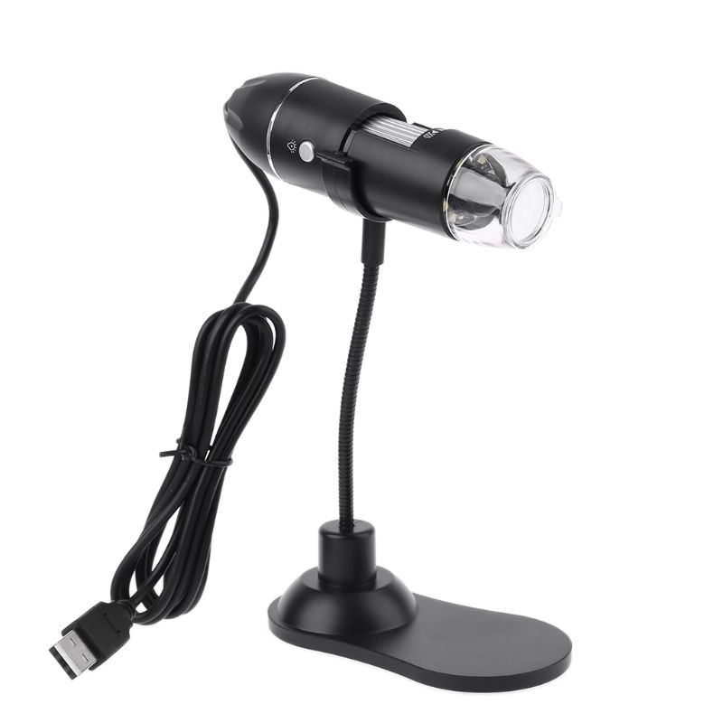 Digital USB Microscope 1000X Magnifier Protable Endoscope Microscope with Stand 62KC