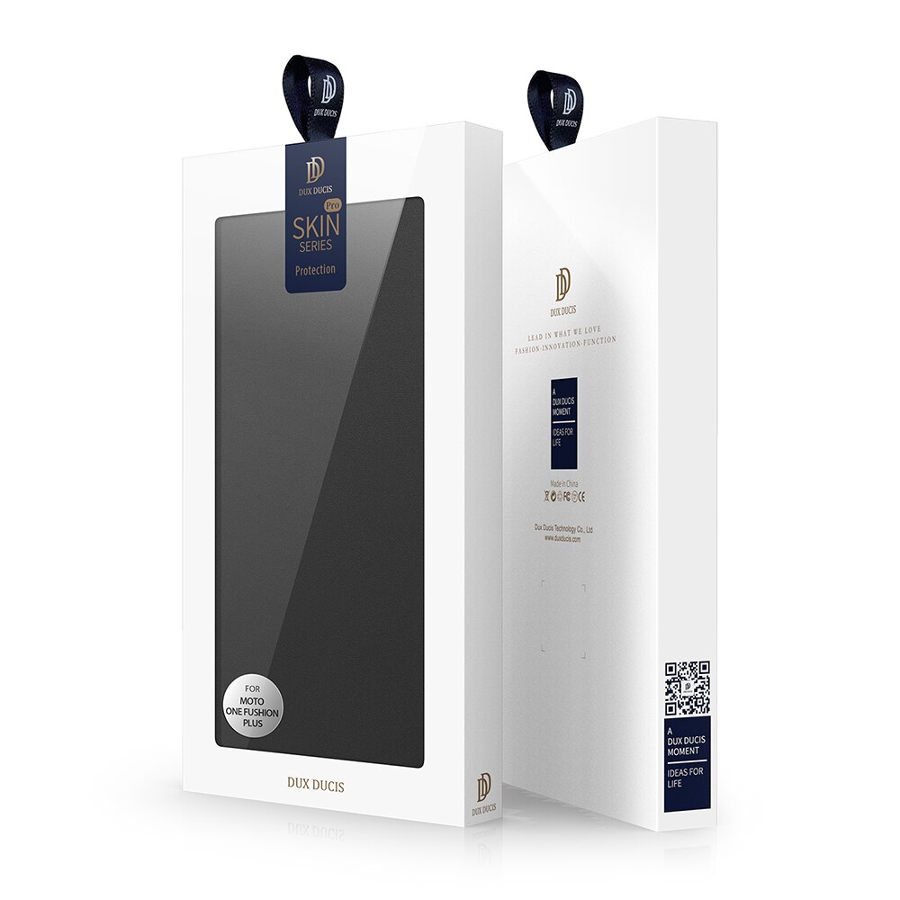 Voor motorola one fusion plus hoesje 6.5 " luxe magnetische flip lederen hoesje voor moto one fusion+ kaarthouder holster telefoonhoesje