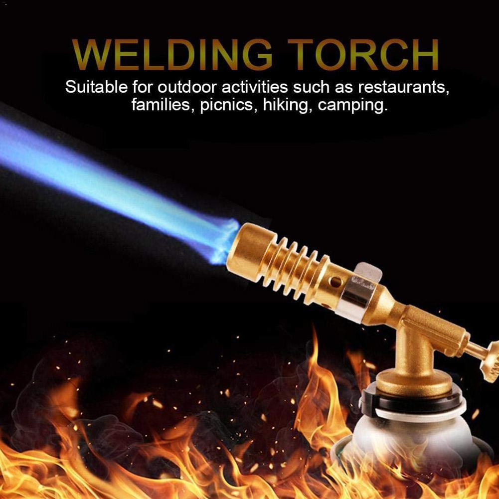 Welding Torch High Temperature Brass Soldering Gas Solder Propane Torch For Welding Plumbing Brazing Welding C4T4
