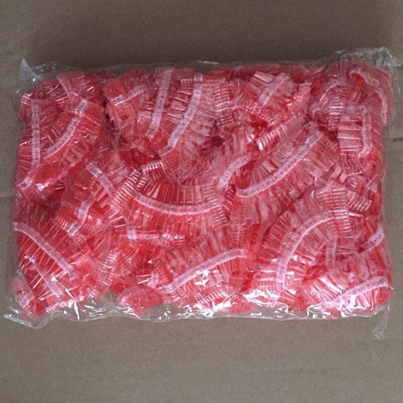 100 pz monouso parrucchiere paraorecchie salone trasparente copri orecchie protezione dell'orecchio tintura per capelli proteggere tappo strumento per lo messa in piega del colore dei capelli