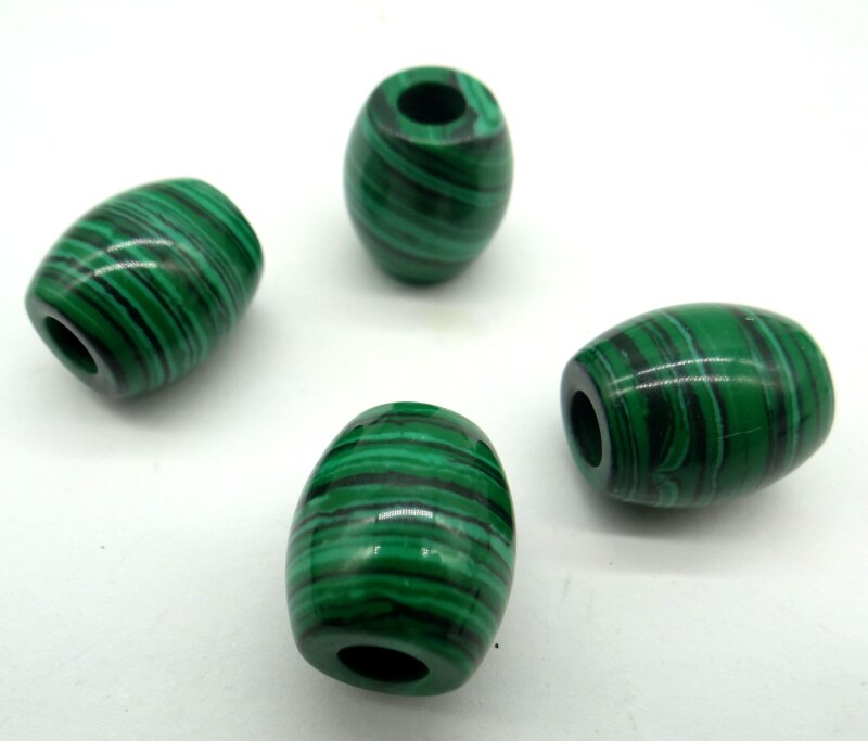 16*18mm Natürliche Stein Quarz kristall Opal Unakite große loch perle anhänger Für diy Schmuck machen halskette Armband zubehör 1PC: NO.15