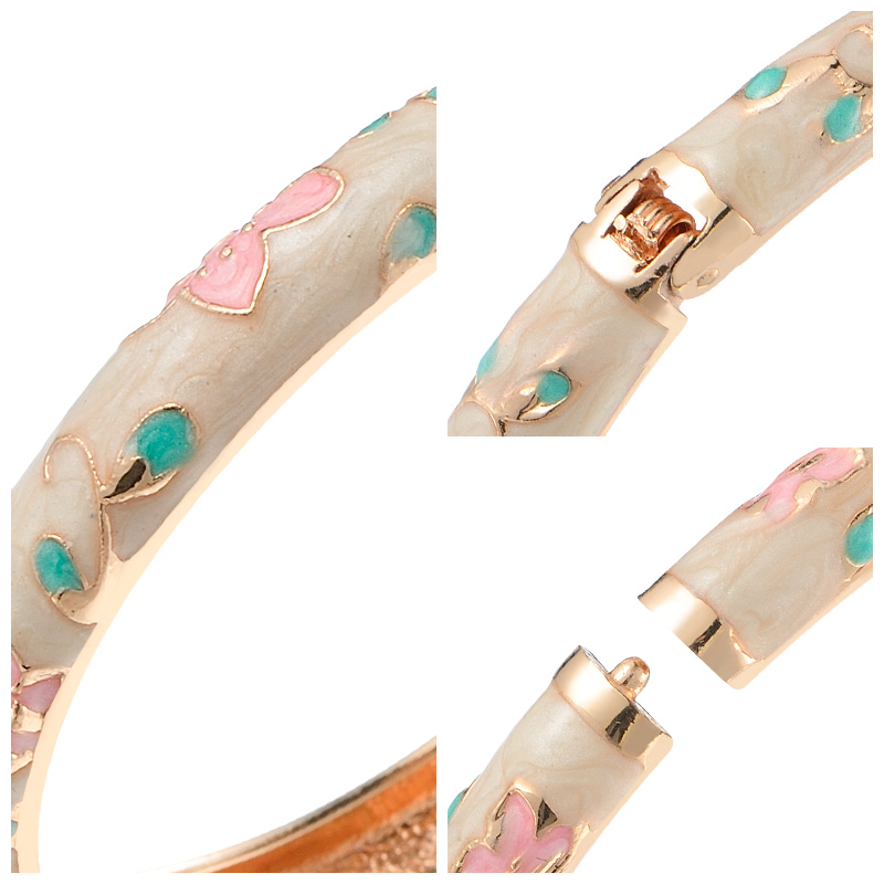 Bracelet en émail pour femme, bracelet à la main, bracelet hawaïen Everisonne, bijoux africains, Inde, Dubaï, de fête des mères