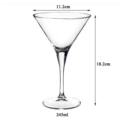 Lead-free Crystal Cocktail Glass Stemware Champagne Flute cup wine glasses Bar Hotel party Drinking ware: Default Title