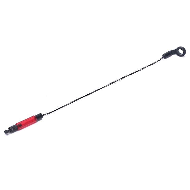 1Pc Karper Vissen Alarmen Swinger Vissen Hangers Klossen Swingers Voor Vissen Beetverklikker Indicator Rood/Roze/Geel/Blauw/Groen: Rood