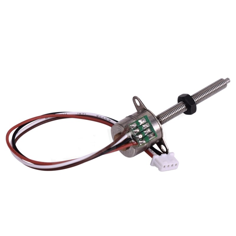 udar 23mm długo liniowy Uruchamiacz mikro mini 10mm krok silnik 5V 2 faza 4 drut precyzja Stepper silnik
