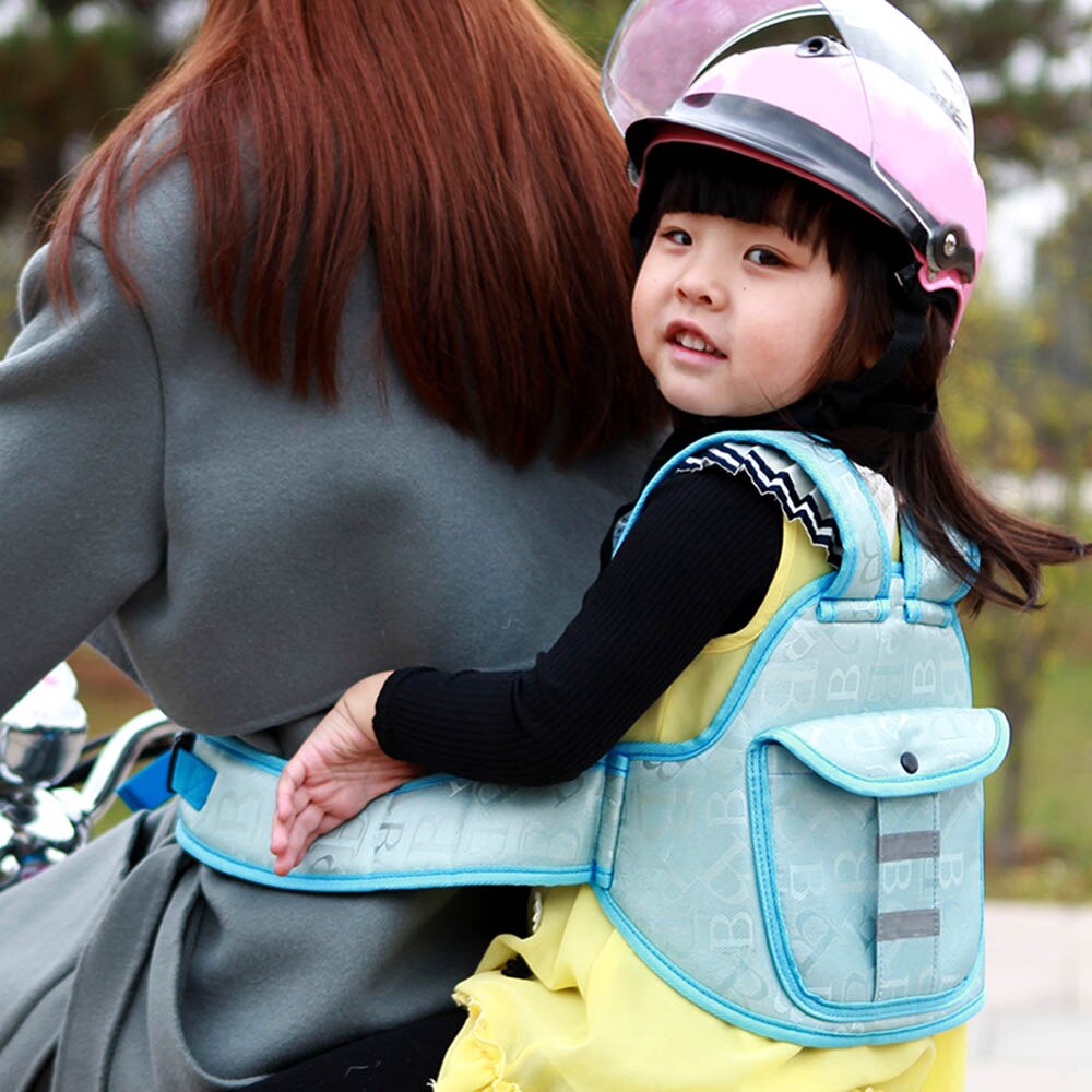 Børnesikkerhedsbælter til elektriske cykler ridning på motorcykler cykelbælter til småbørn: 5