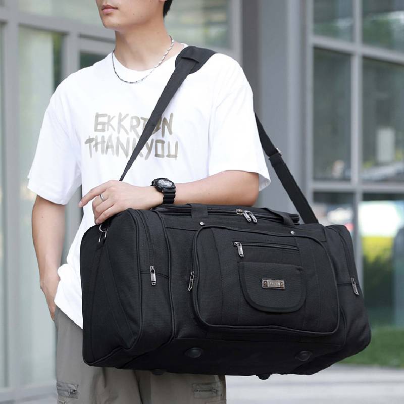 Bolso de viaje para hombre, bandolera de bolsillo, bolso grande para deportes al aire libre, gimnasio, Fitness, Weekender, bolsas de viaje informales XA41WA