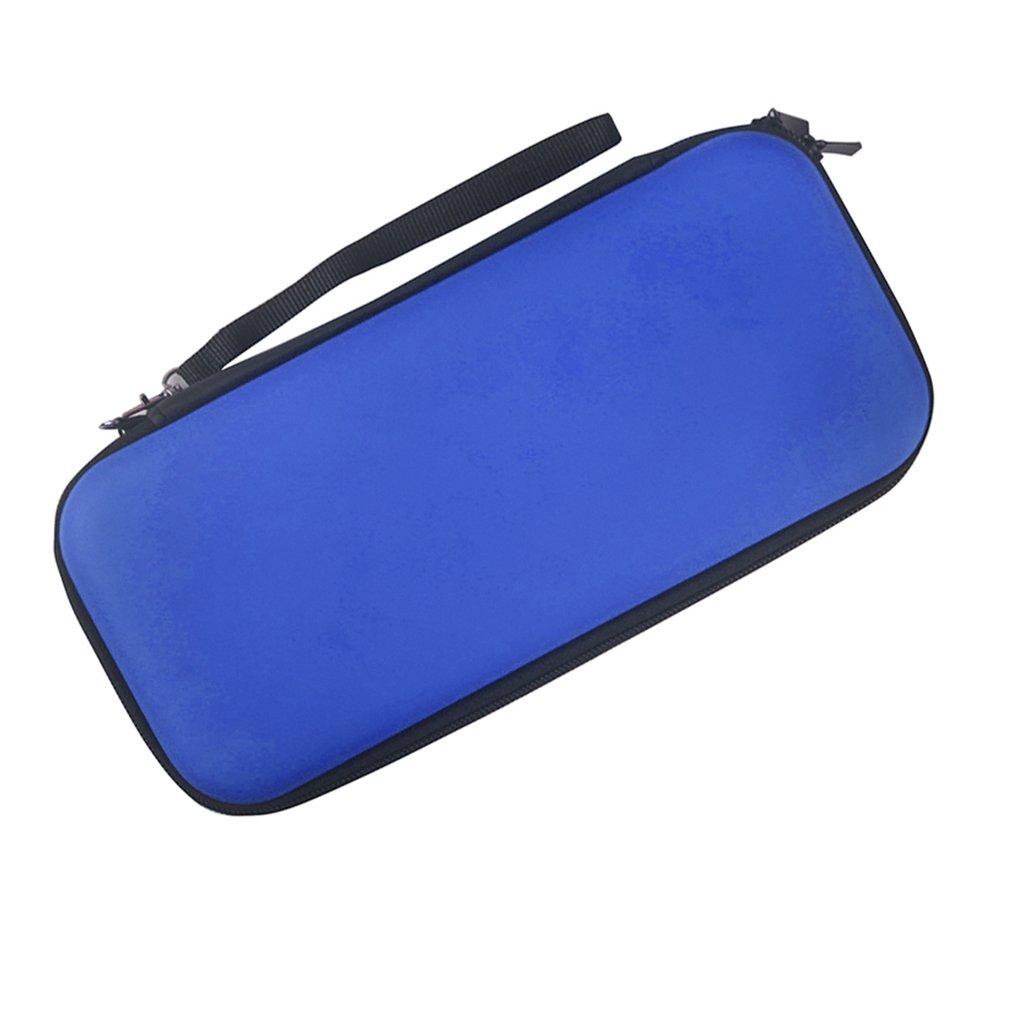 Carrying Opbergtas Draagbare Reizen Draagtas Voor De Nintendo Switch Console Shock Proof Eva Beschermende Hard Case: Blauw