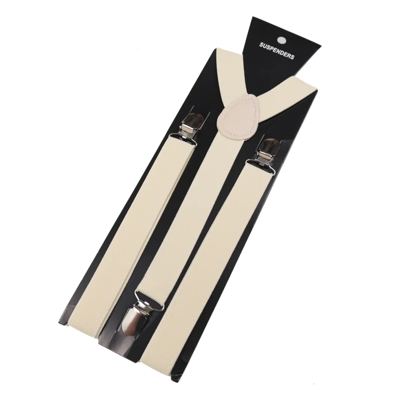 26-farbige neue unisex-elastische Hosenträger mit Y-Rücken-Hosenträger für Männer, , Gentleman, verstellbare Träger für Hochzeitsanzug, Party, Alltagszubehör