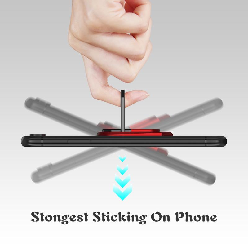 Finger Ring praktisch Smartphone Ständer Halfter Für IPhone XS Huawei Samsung praktisch Clever-Telefon Ring Halfter Auto Halterung Ständer