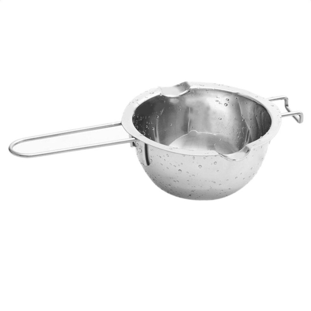 304 rustfritt stål sjokoladesmør smelte smeltebolle langt grep håndtak gjør-det-selv bakverk matlaging dessert baking bakverk kjøkkenverktøy