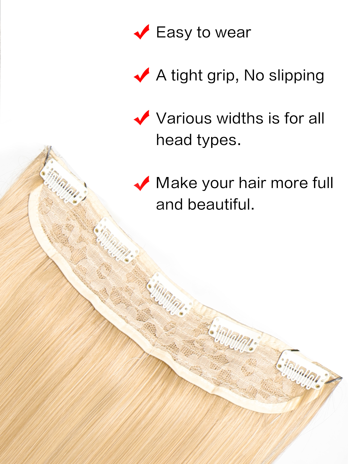 Synthetische 5 Clip In Hair Extensions Lang Recht Kapsel Haarstuk Zwart Bruin Blond 80Cm Natuurlijk Nep Haar Voor Vrouwen