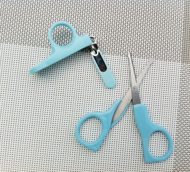 Kind baby baby vinger teen nagelknipper scissor cutter veiligheid manicure set NA11