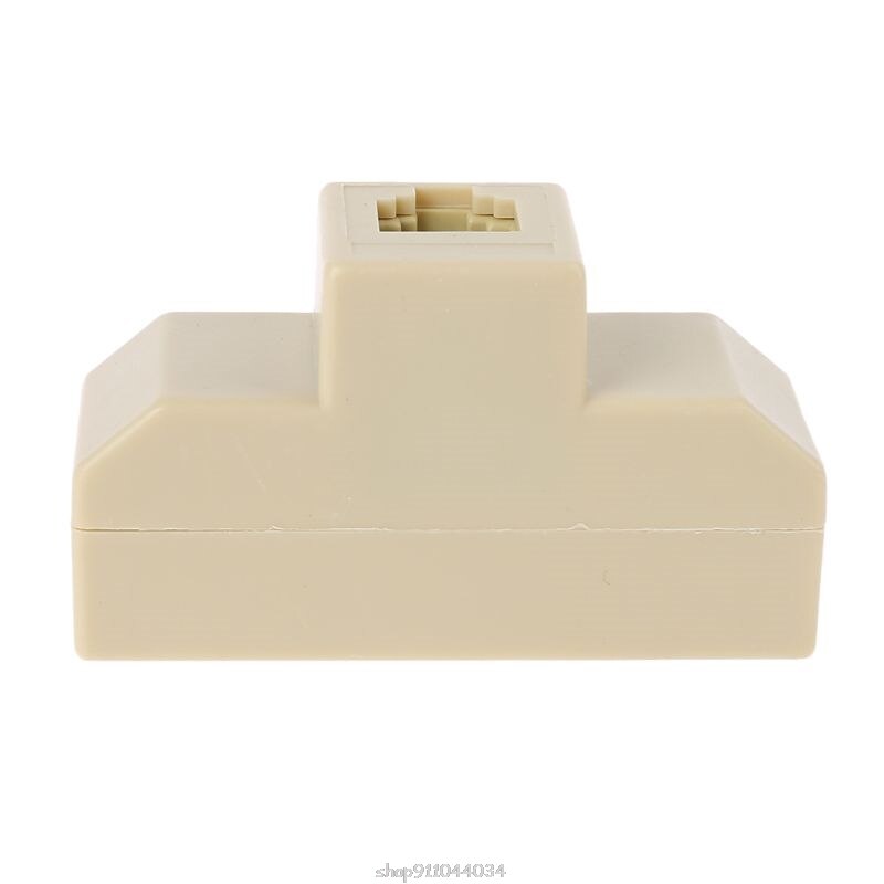 1PC RJ11 Splitter 4 Way Adapter 1 M to 4 F RJ-11 6P4C Phone Jack Splitter N09 20