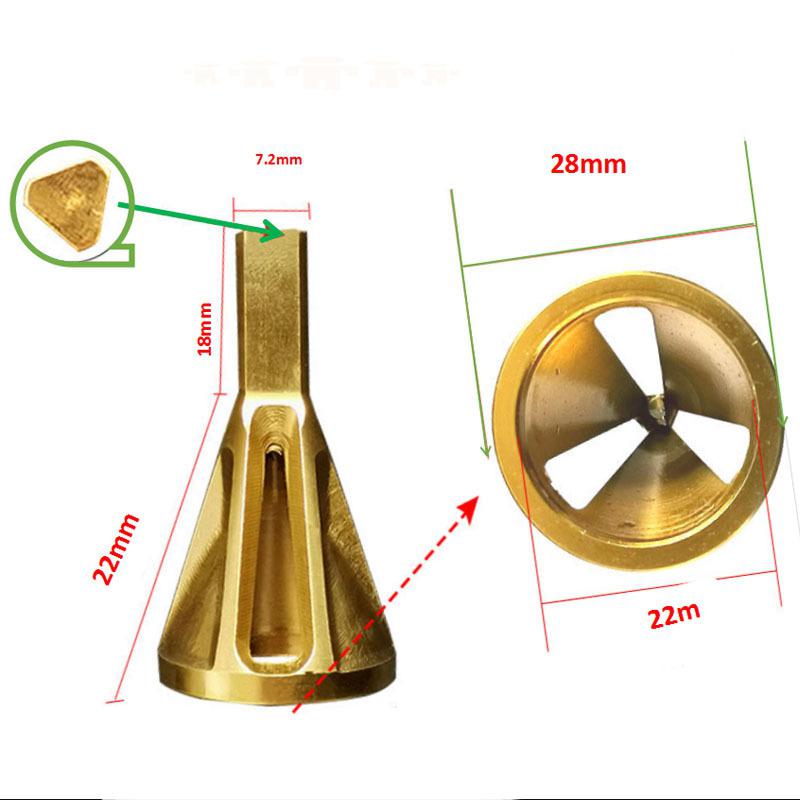 Stainless Steel External Deburring Chamfer Drill Tool Remove Burr Repair Tire Tools
