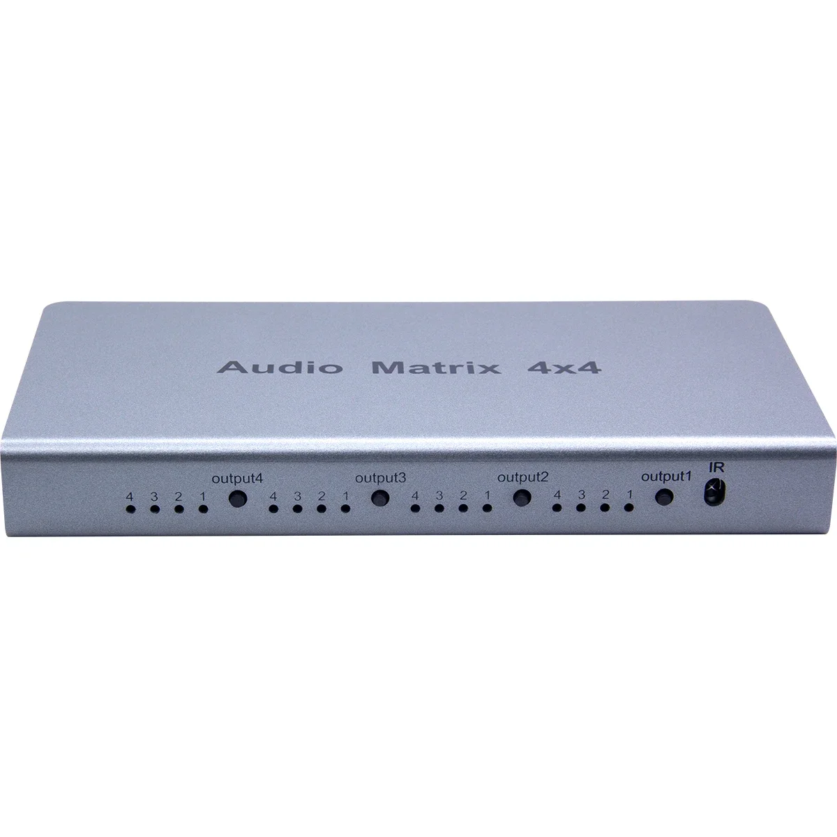 4x4 Audio- Matrix schalten Splitter SPDIF / TOSLINK Digital optisch Audio- Konverter Digital Audio- Fiber 4 in 4 aus Matrix Wähler