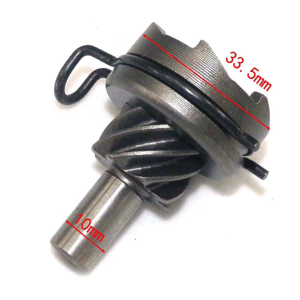Kick Start Idle Shaft Gear 8 Spline For 50cc 139QMB Starter Chinese Scooter Parts