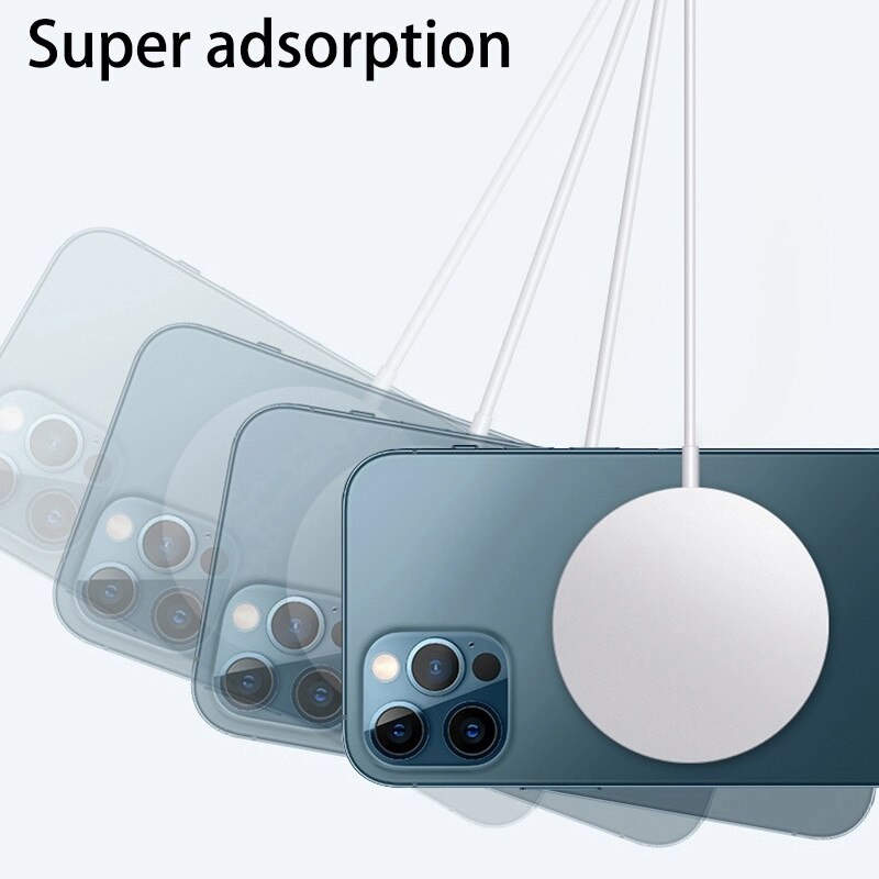 15W Fast Macsafe Magnetic Wireless Charger Charging Pad for IPhone 13 Pro Max 12 Mini 11 Magsafe-charger Cargador Inalambrico