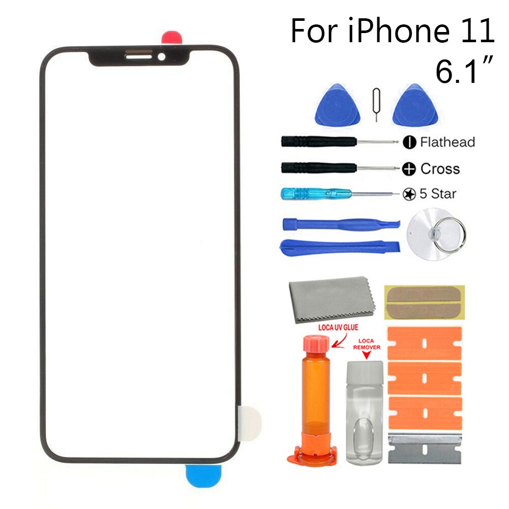 Front Glass Touch Screen Replacement Kit for iPhone X/XR/XS/XS MAX/11/11 PRO Mobile phone accessories
