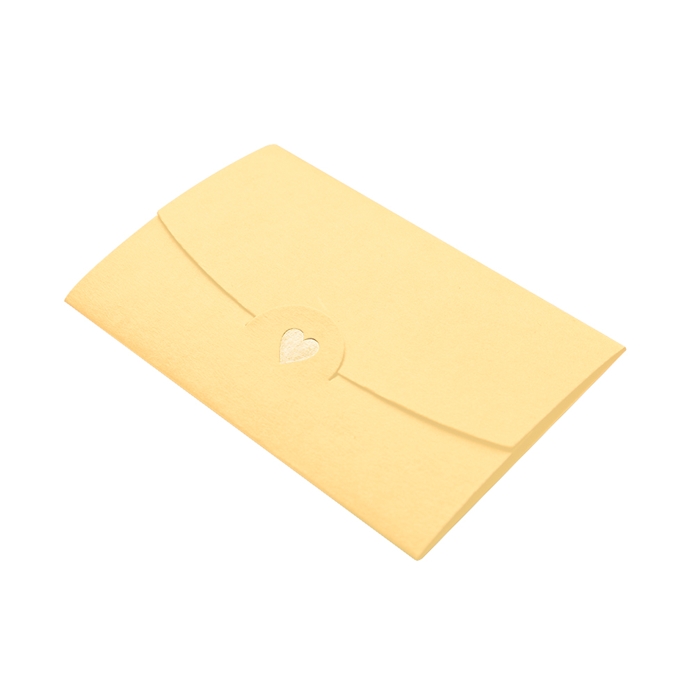 20 Uds. Tarjetas de de boda, papel de oficina, Mini notas de bolsillo, manualidades DIY, corazón amoroso, sobres clásicos multifunción