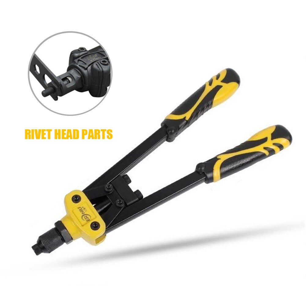 Rivet Nut Tool Manual Mandrels Stainless Steel Rivnut Flat Head Rivet Nut Threaded Rivet Insert Nutsert Cap Kit