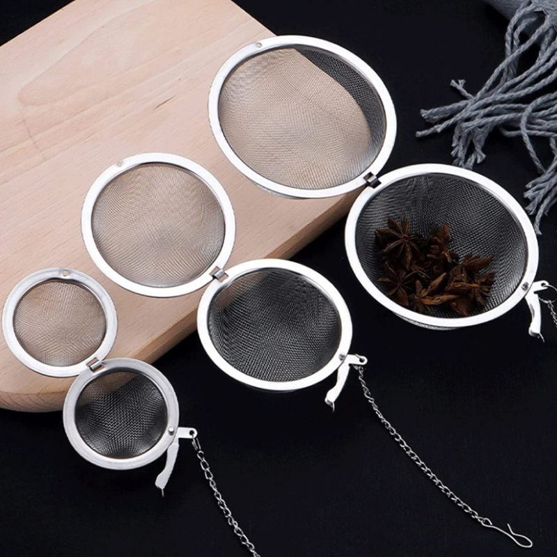 Stainless Steel Tea Infuser Sphere Locking Spice T... – Vicedeal