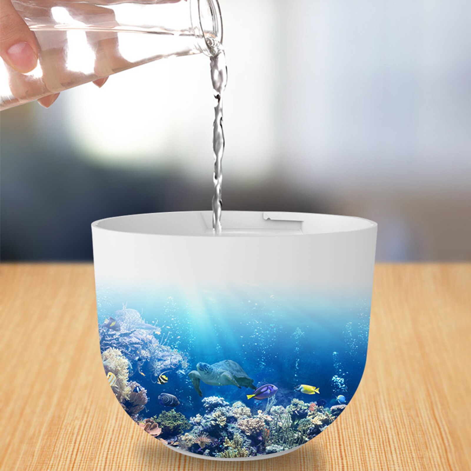 220ML Portable Mini Air Humidifier Home Office Car Desktop Cool Mist Diffuser