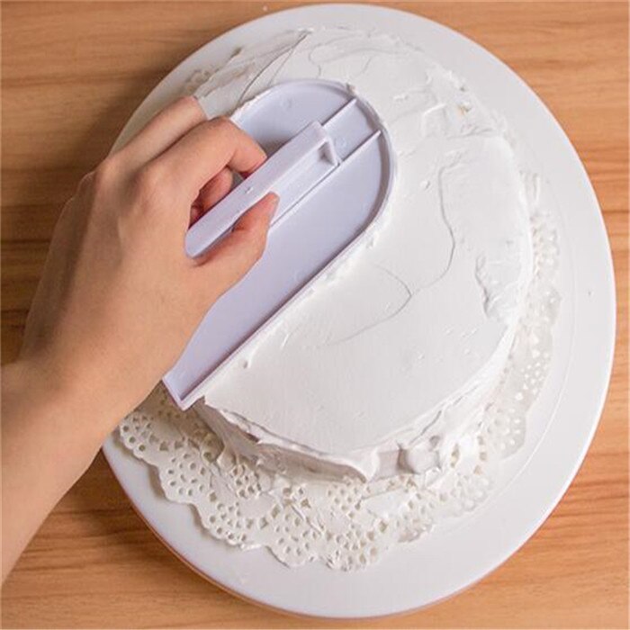 PulidoR Suave para pastel de plástico, herramientas para decoración de pasteles, Espátulas para manualidades con azúcar, Fondant, 1 Uds.: Default Title