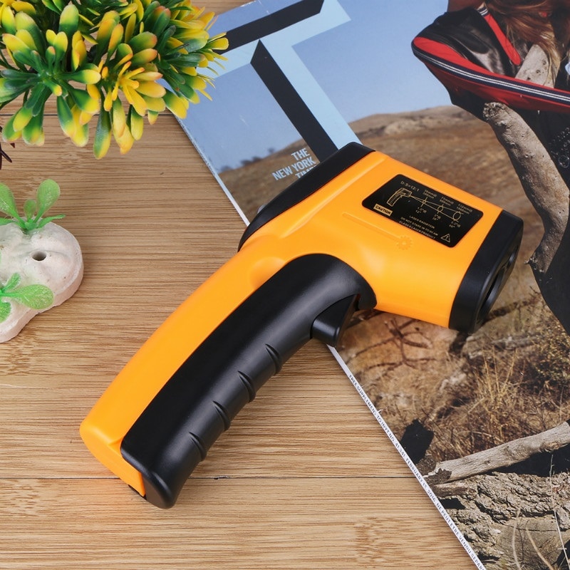 LCD IR Infrared Thermometer BSIDE GM320 Non-Contact Digital Pyrometer Temperature Meter Point -50~380 Degree Termometr