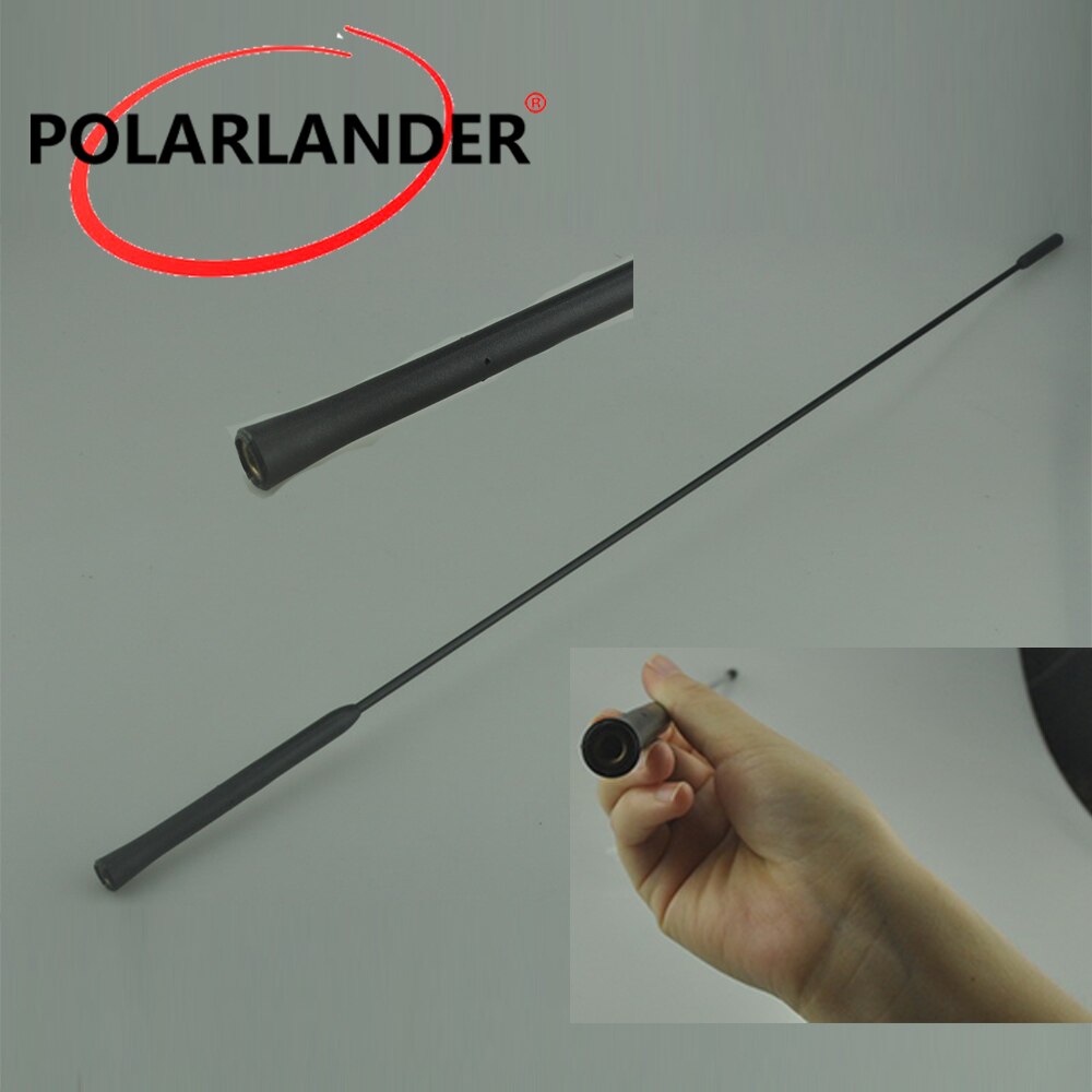 Antenna Aerial Universal Car Roof Radio Antenna Black Color Auto Radio AM/FM Replacement Car antenna + 3 Screws