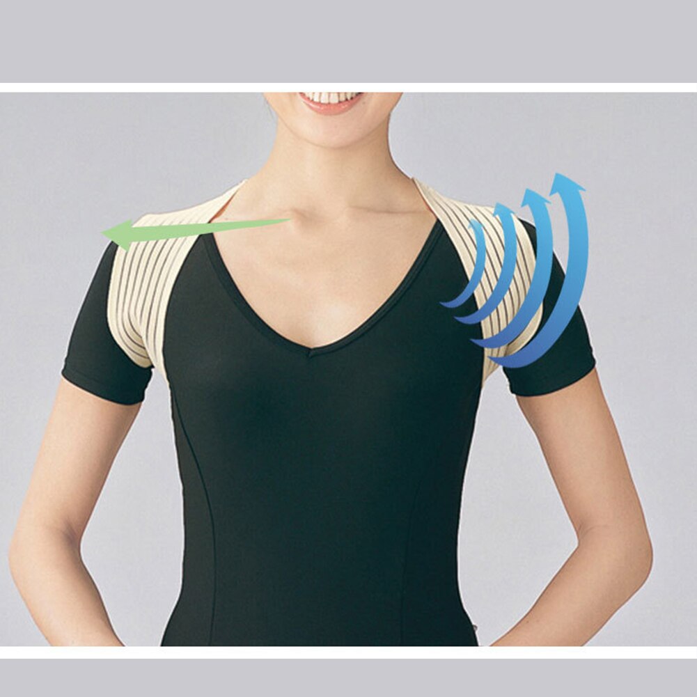 Adult Humpback Posture Corrector Spine Soft Braces Health Office Relieving Pain Back Support Prevents Slouching Older Belt
