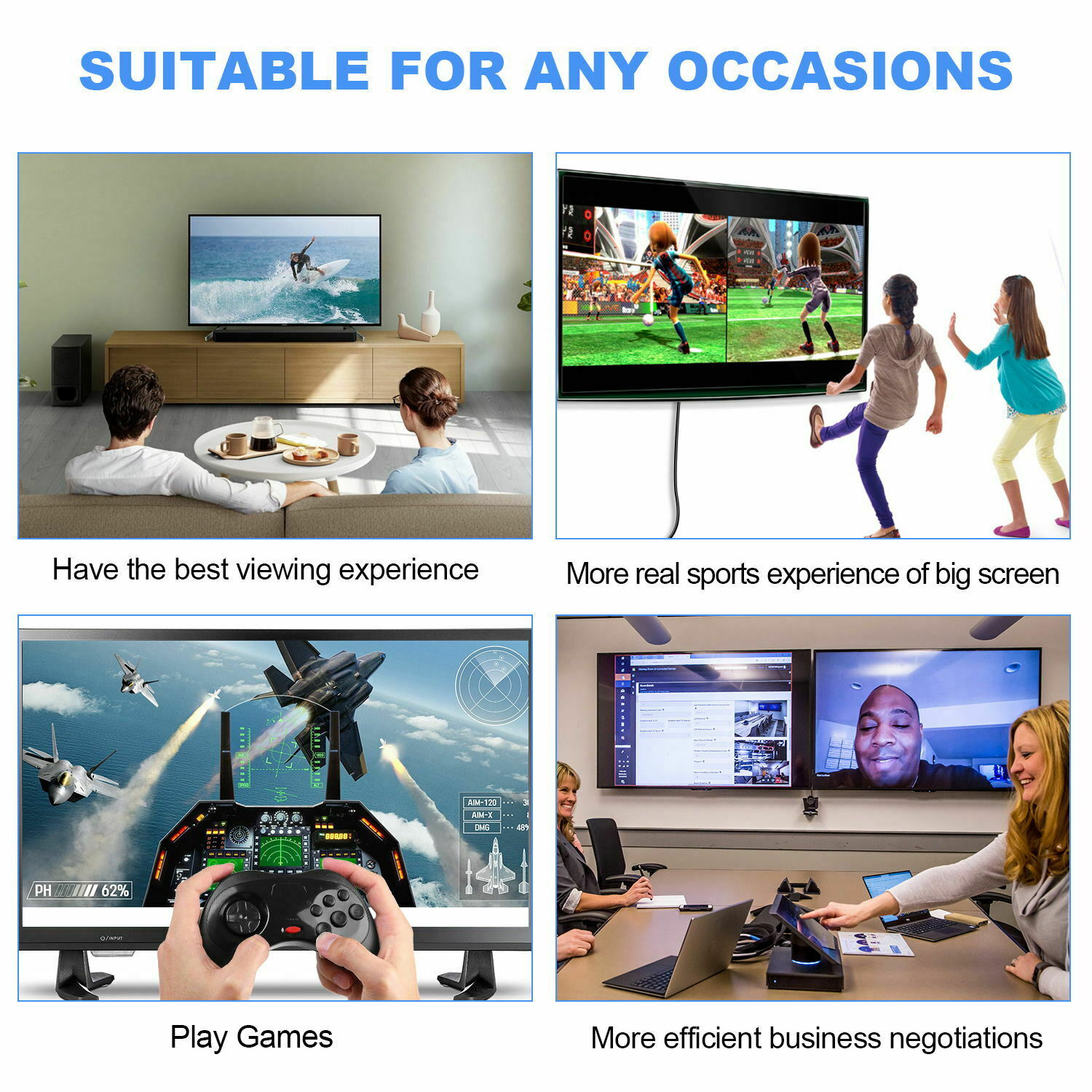 HDMI Cable HDMI to HDMI 2.1 4K @120HZ 8K @60HZ RGB Ycbcr4:4:4 48Gbps cable for PS4 TVbox 8K Splitter Switch Box Extender 3M HDMI