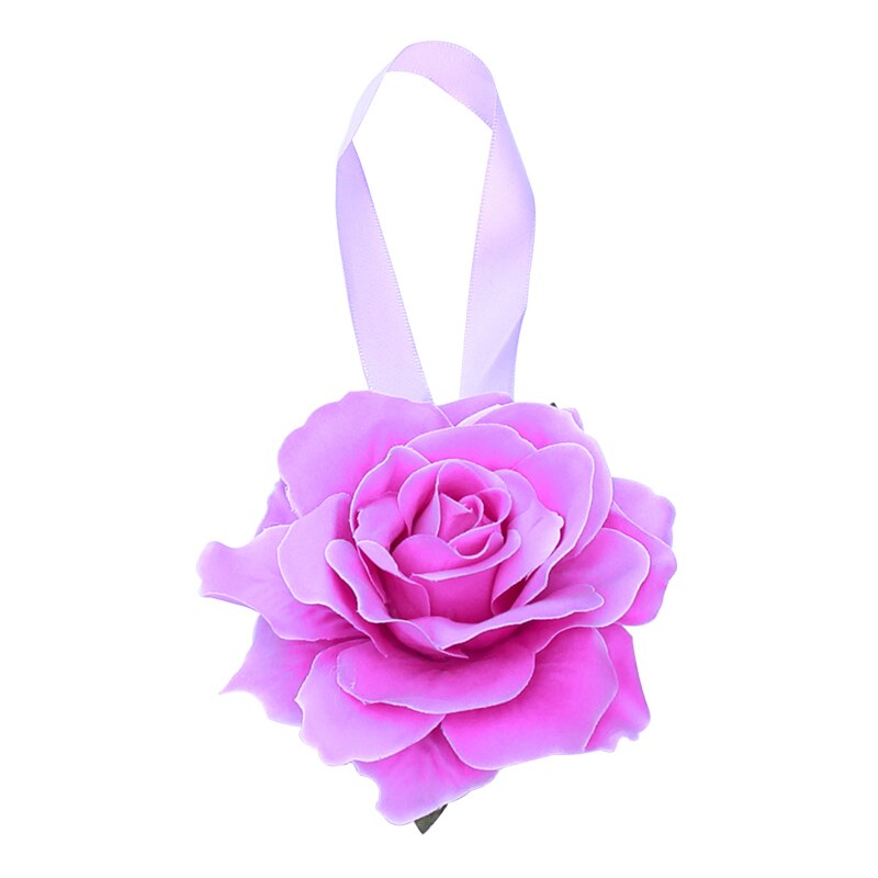 Magnet Vorhang Clips Gebunden Blumen Kreative Pfingstrose Blume Vorhang Schnur Krawatte Wohnkultur Tieback Halfter Vorhang Schnalle: 02
