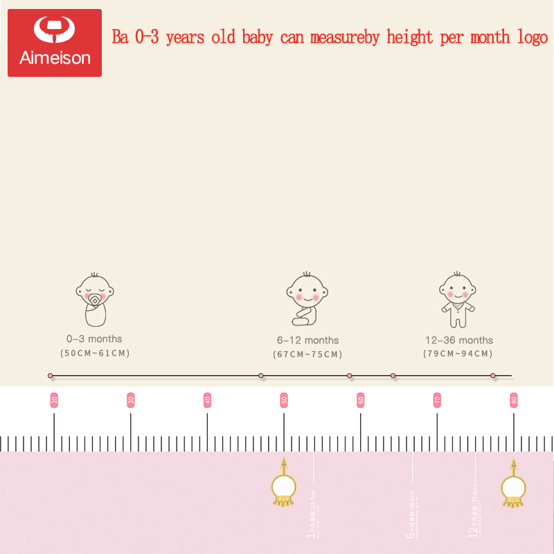 Aimeison Baby Baby Hoogte Meten Pad Baby Hoogte Meetinstrument Heerser Artefact Nauwkeurige Thuis