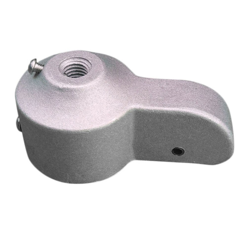 Reparationssats för flaggstångsdelar 2 tums lastbilsremskiva aluminium med klämma fallrep 11 x 6 x 5cm / 0.43 x 0.24 x 0.20 tum