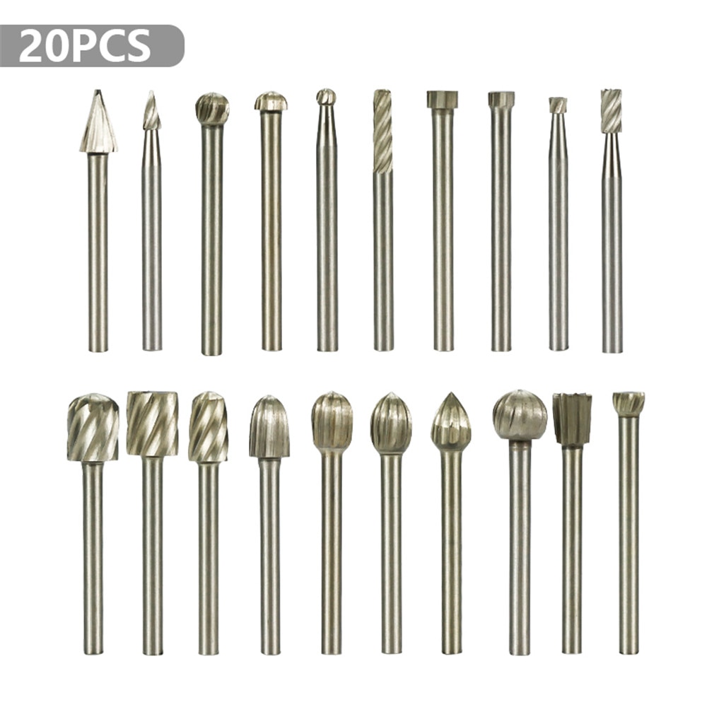 Roterende Router Frees 20 Stuks 3Mm Shank Hss Rout... – Grandado