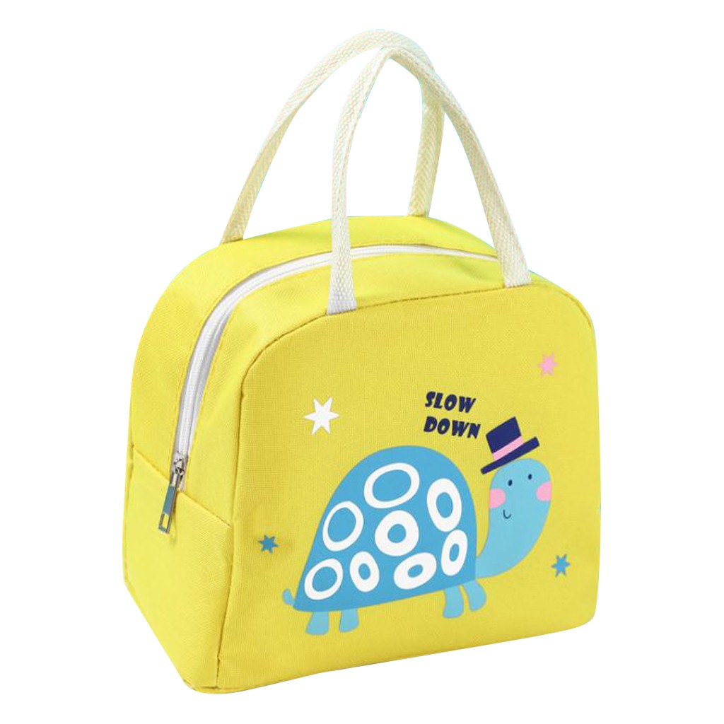 25# Cartoon Insulated Lunch Bag For Women Men Kids Cooler Tote Food Lunch Box Picnic Food Lunch Box Bag For Kid Girls Ladies