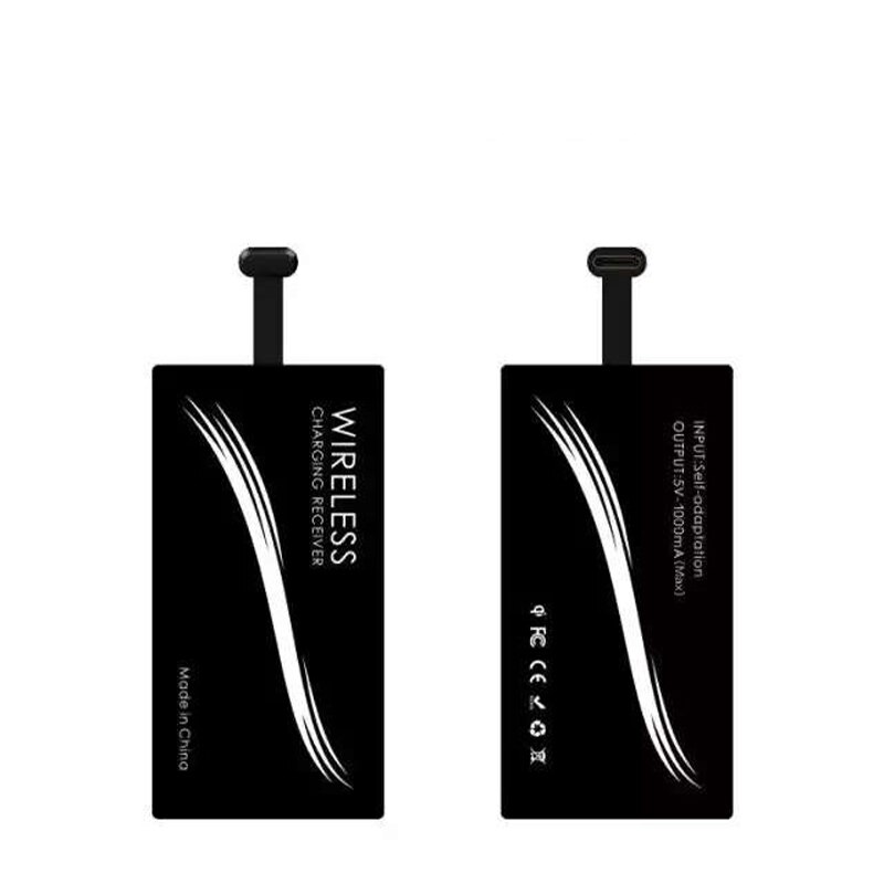 Bezprzewodowy odbiornik ładowania Qi uniwersalna ładowarka typu C do Huawei P20 Pro P10 Plus Xiaomi Mi8 Mi6 do stacji ładującej USB typu C