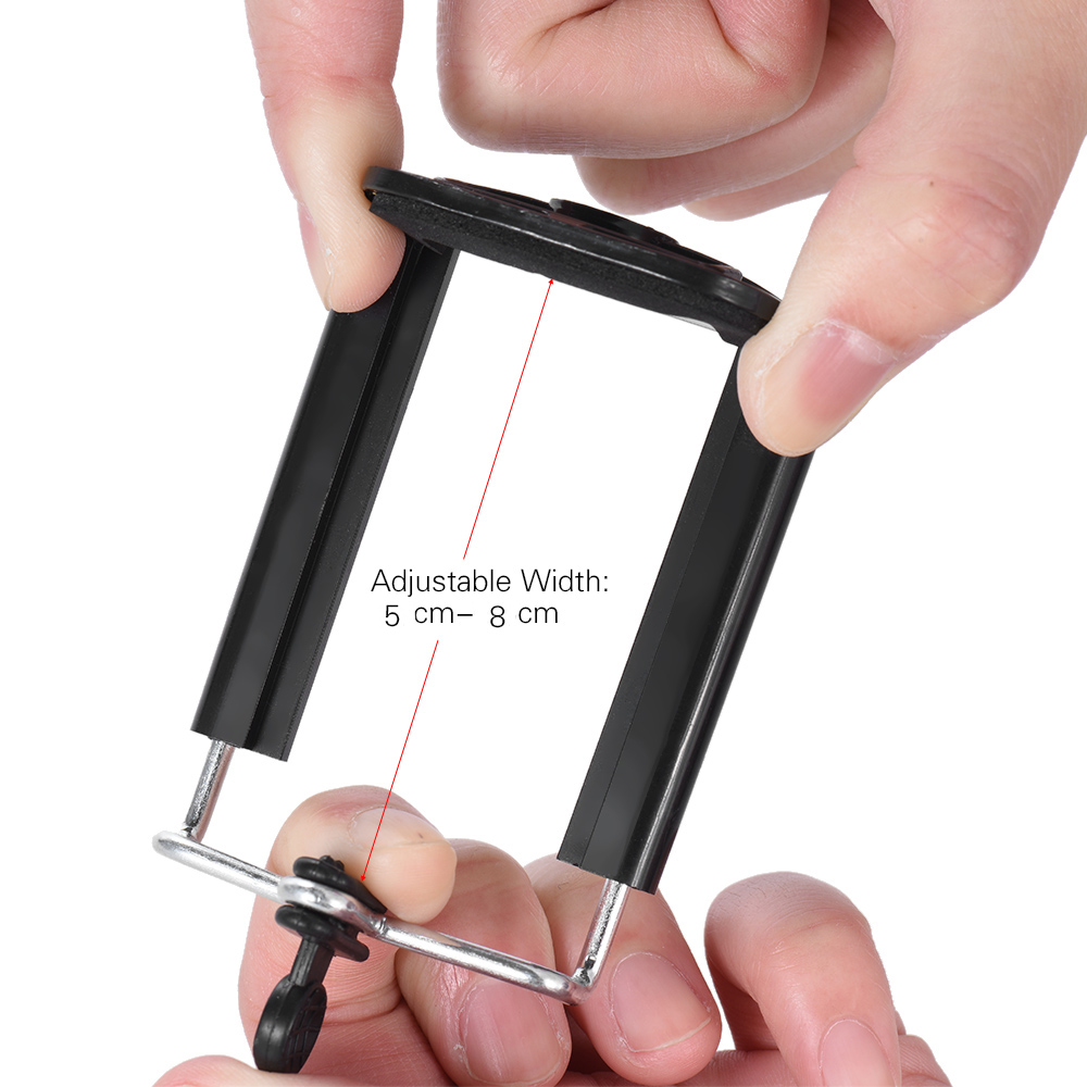 Andoer Universal- Metall Teleskop Telefon Digitalkamera montieren Adapter Halterung Smartphone Halfter Clip für Fernrohr für SmartPhone