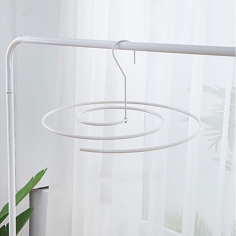 Rack Ronde Spiraal Rotary Hanger Doek Hanger voor Thuis Laken Deken Haak Closet Hanger Cirkel Kleerhanger Droogrekken