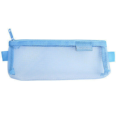 Transparent pennfodral mesh pennväska för barn flickor kontor skolmaterial kawaii brevpapper nylon pennfodral: 337