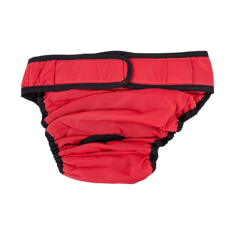 Dog panties Dog pants dog diaper hygiene pants, Size XL Red: Default Title