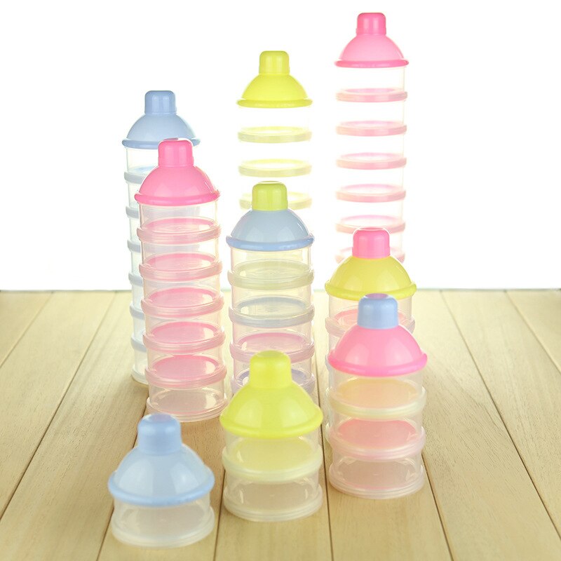 3/4/5 Lagen Babyvoeding Doos Melkpoeder Formule Dispenser Voeden Voedsel Container Opslag Fles Gifvrije Voor baby Kids