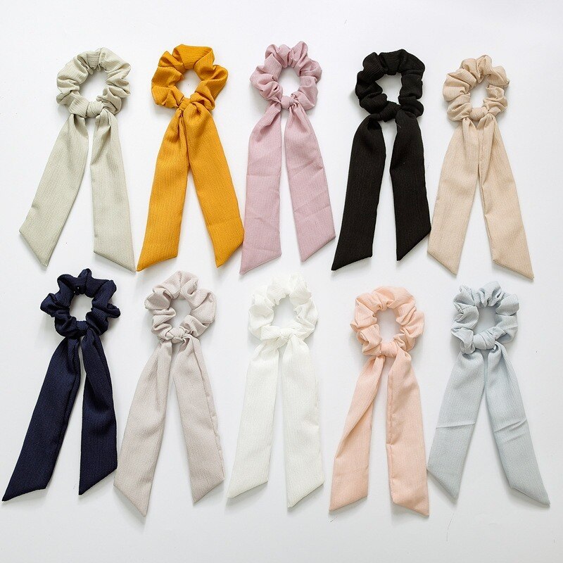 pañuelos para el pelo scrunchies diademas Coletero de seda Simple para mujer, cinta elástica suave, banda de goma para el pelo, accesorios para el cabello para niña lazos pelo niña gomas adornos trabas pelo mujer niña