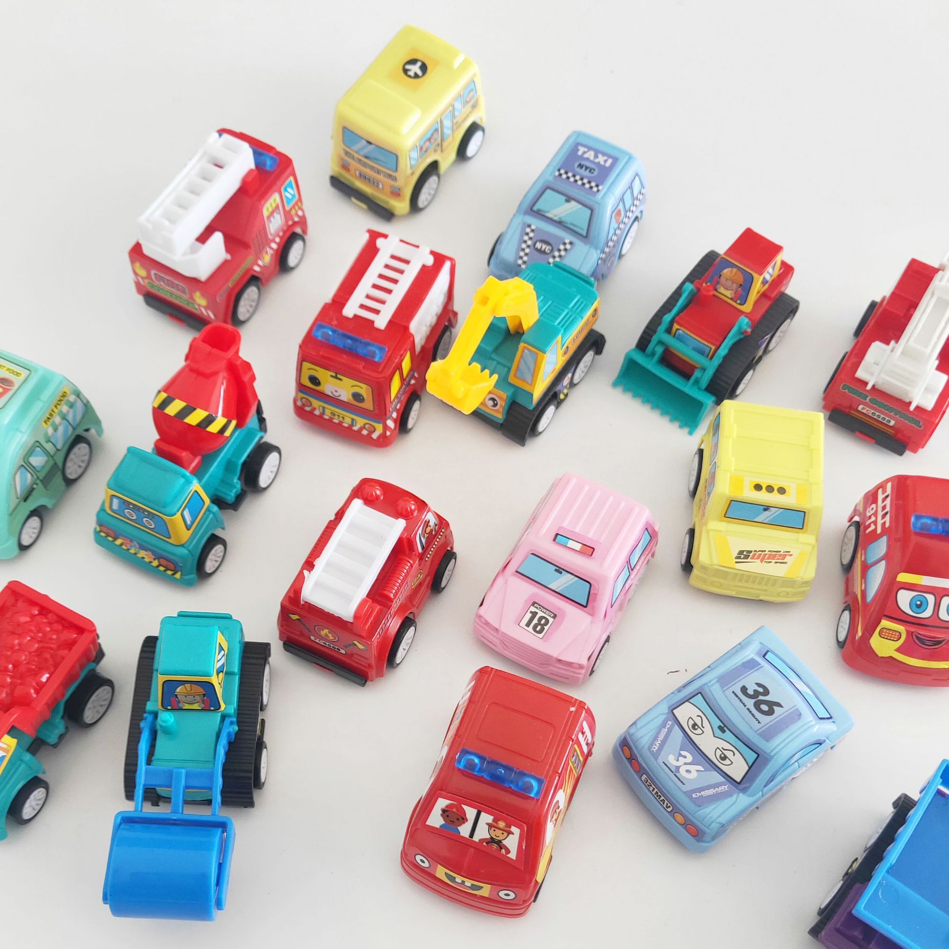 6Pcs Kinderen Speelgoed Pull Back Auto Se Kinderen Mini Auto Speelgoed Cadeau Voor Jongens Meisjes