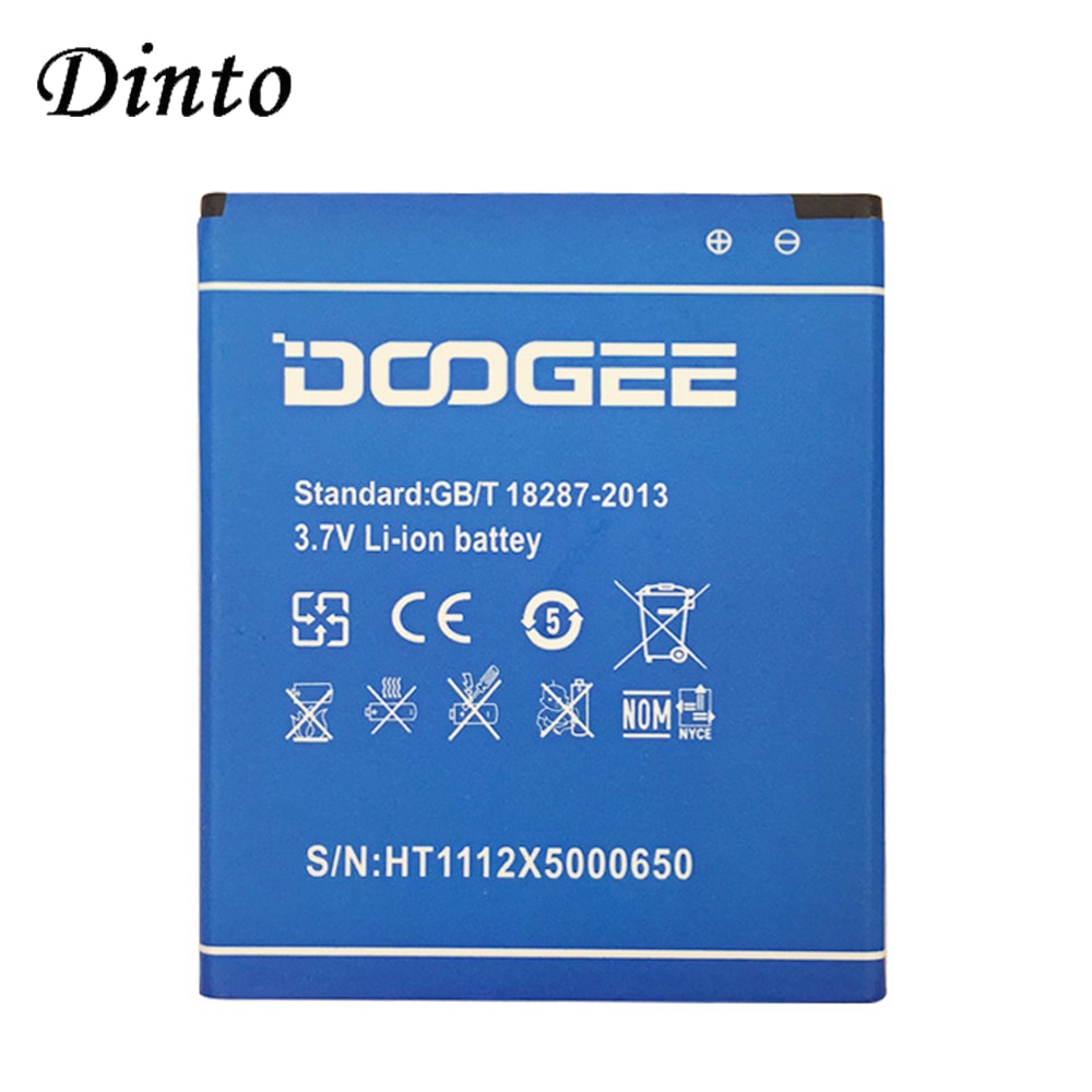 Dinto Doogee X5 2400 Mah 3.7V Batterijen Vervanging Backup Mobiele Telefoon Batterij Voor Doogee X5 X5S X5 Pro smart Telefoon